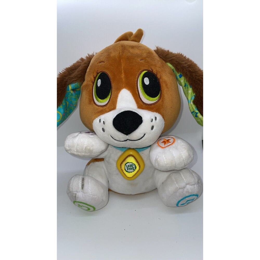 Leap Frog Speak And Learn Puppy With Talk Back Feature - Ears Flap Up